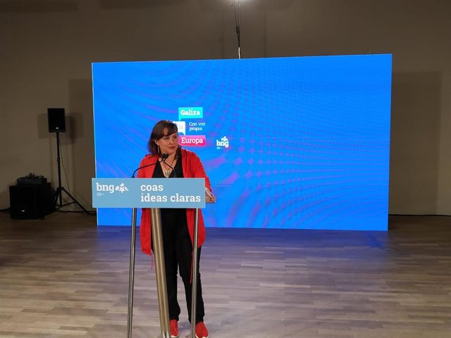 26M.E.- Ana Miranda asegura que "volverá a Bruselas" ya que el BNG "dobló sus resultados" en las europeas