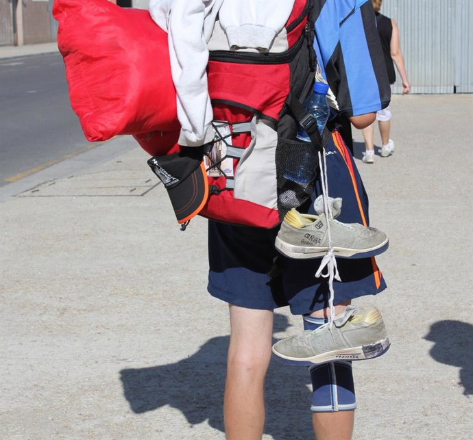 TURISMO.- Los podólogos gallegos aconsejan a peregrinos "adaptar la ruta y reducir recorrido" con ampollas o tendinitis