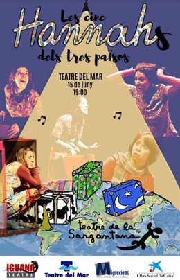 El Teatre del Mar acoge este sábado 'Hannah de los tres países' con las cinco actrices que las han interpretado