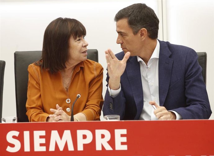 Reunión de la Ejecutiva Federal del PSOE en su sede en Madrid