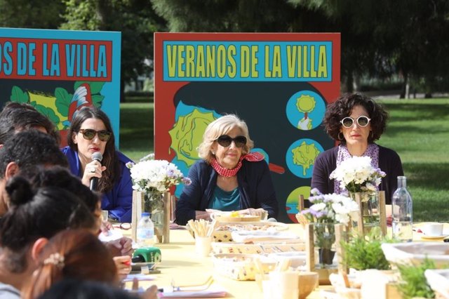 Carmena presenta con un 'desayuno toscano' los Veranos de la Villa con casi 50 citas culturales en los 21 distritos