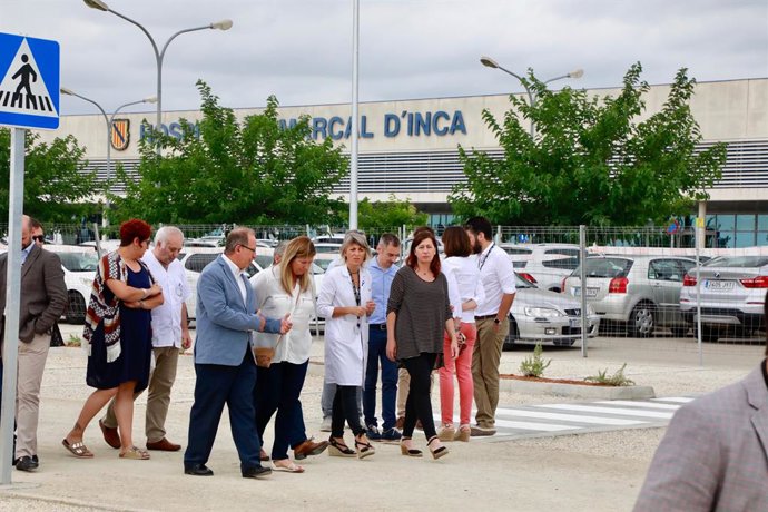 Armengol inagura el nou aparcament de l'Hospital d'Inca, que doblega la seva capacitat amb 654 places