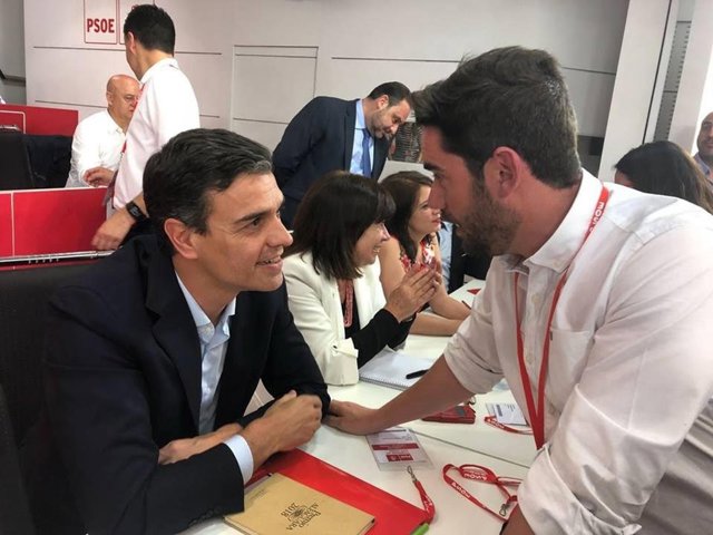 Archivo: Fagúndez con Pedro Sánchez
