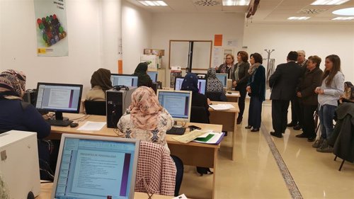 Taller para mujeres inmigrantes.