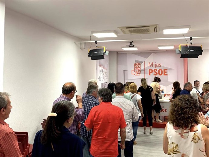 Málaga.- 26M.- El PSOE aboga por un gobierno en solitario en Mijas o en alianza con Cs pero reclama la Alcaldía