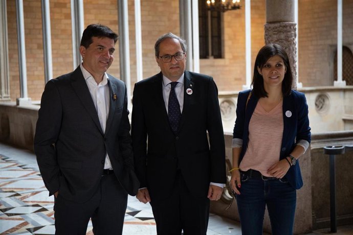 ERC traslada a Torra la necesidad de una "estrategia unitaria" ante el fallo del TS
