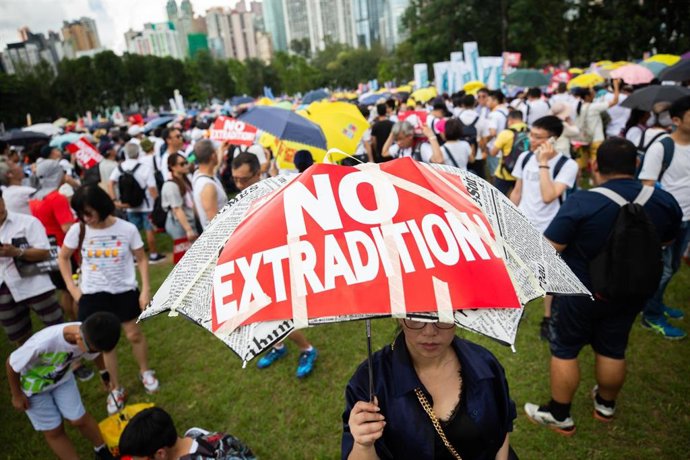 Over one million rally in Hong Kong against China extradition bill