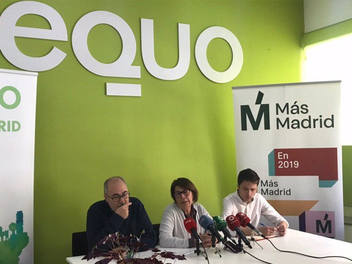 Equo y Más Madrid concurrirán juntos a las elecciones autonómicas