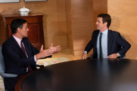 Casado critica al PSOE por "imponer" la distribución de escaños del Congreso cuando no había "prisa"