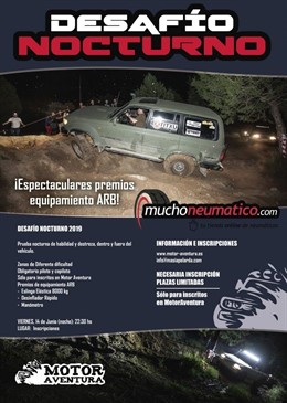 COMUNICADO: Llega la 8 Edición de Motor Aventura