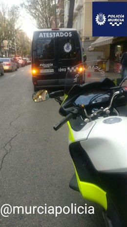 Sucesos.- Denunciado en Beniaján por dar positivo en THC y llevar drogas cuando conducía un ciclomotor