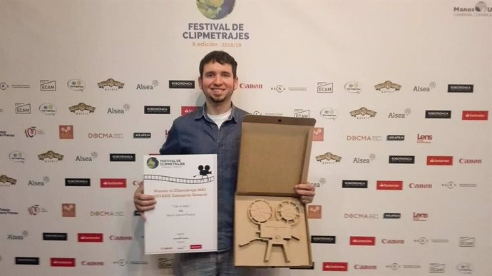 COMUNICADO: El realizador jienense Mario García Prados, gana el premio del público del Festival de Manos Unidas 2019