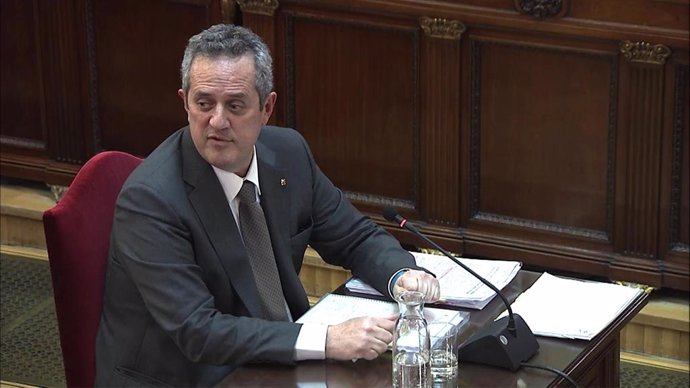 Interrogatorio a Joaquim Forn en el juicio por el procés