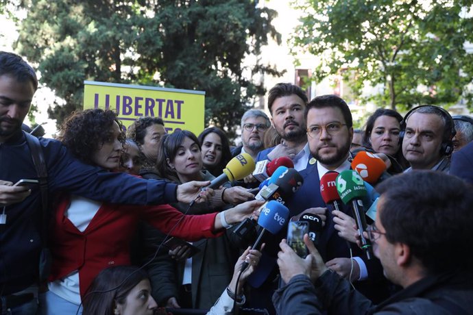 Aragons, sobre l'acta de Junqueras: "El mateix que val per a les Corts hauria de valer per a l'Eurocambra"