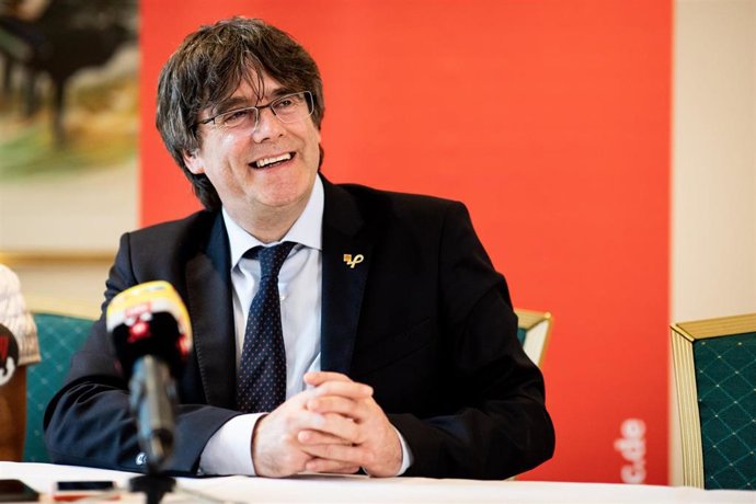 Catalan separatist leader Carles Puigdemont in Germany