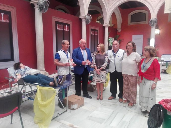 Aguirre abre la Maratón de Donación con motivo de la Semana del Donante de Sangre