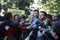 Aragonès, sobre l'acta de Junqueras: "El mateix que val per a les Corts hauria de valer per a l'Eurocambra"