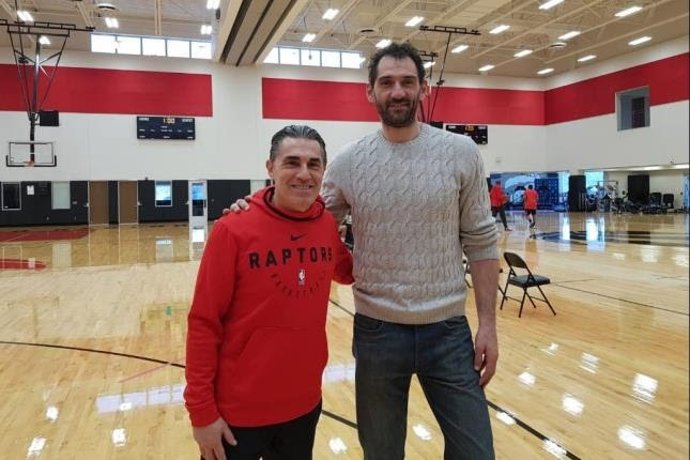 Baloncesto.- Garbajosa y Scariolo se reúnen en Toronto para planificar el camino de España al Mundial