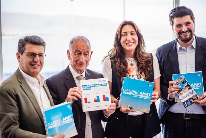 Almería.-26M.-PP presenta un programa con 200 propuestas "realistas y realizables" para que Roquetas "siga primero"