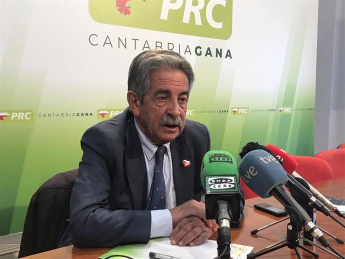 26M.- Revilla tiene "buenas sensaciones" y augura que el PRC ganará y con "una notable subida"