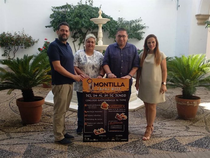 CórdobaÚnica.- Turismo.- Montilla celebrará del 24 al 30 de junio la segunda edición de su 'Tapas Week'