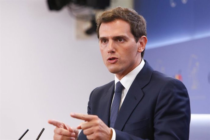 Audiencia del Rey a Albert Rivera, de Ciudadanos-Partido de la Ciudadanía (C's)