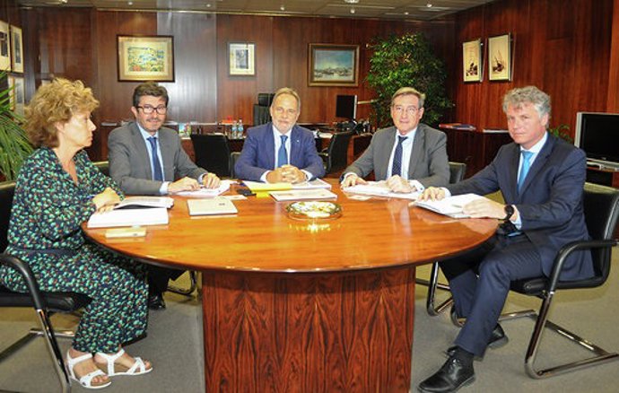 Sevilla.-Puertos.-Autoridad Portuaria y Puertos del Estado avanzan en integración de Las Razas en nuevo distrito