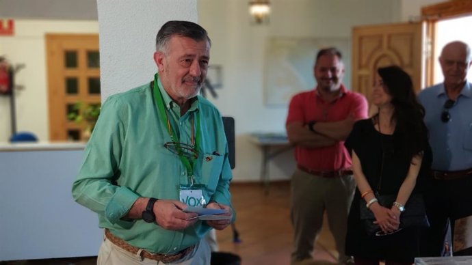 Málaga.- 26M.- Lara dice que es una "jornada histórica" para Vox, que por primera vez "va a estar en administraciones"