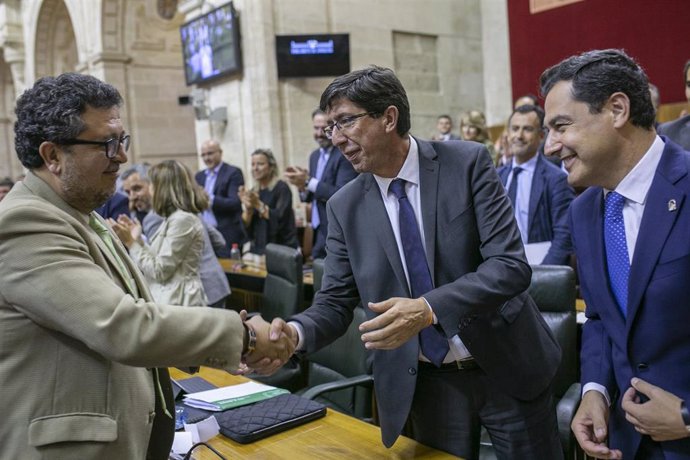 Pleno del Parlamento andaluz dedicada de forma monográfica al debate de totalidad del proyecto de Ley de Presupuestos de la Comunidad Autónoma para 2019