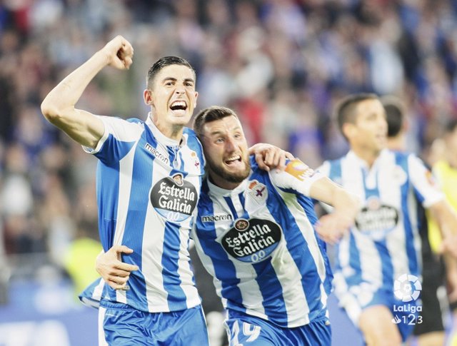 Fútbol/Liga 123.- Crónica del Deportivo de La Coruña - Málaga, 4-2