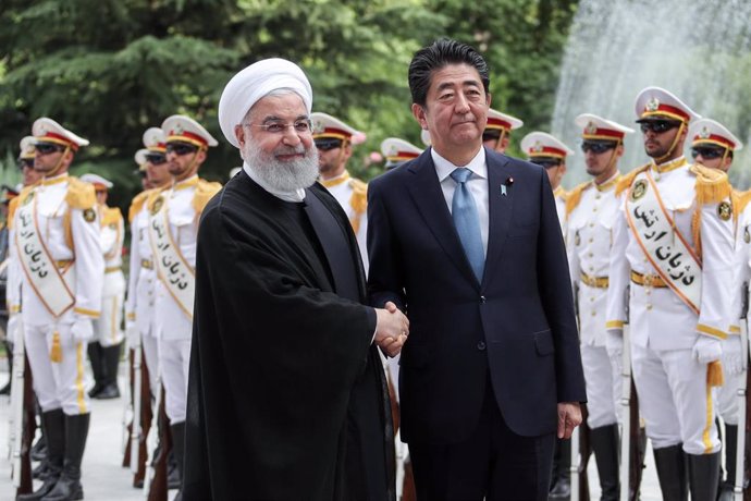 Japanese Prime Minister Shinzo Abe in Iran