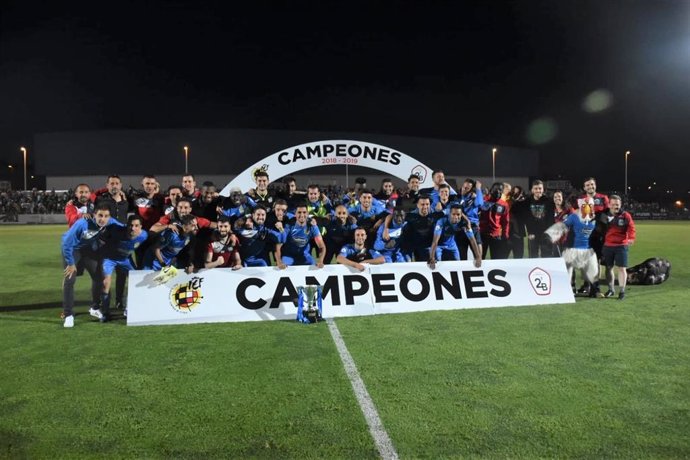 Fútbol.- El Fuenlabrada se proclama campeón de la Segunda División B