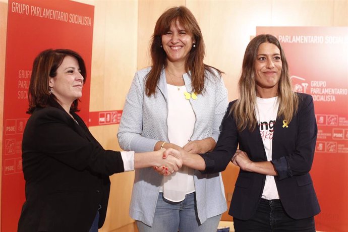 La vicesecretaria general del PSOE y portavoz del Grupo Parlamentario Socialista