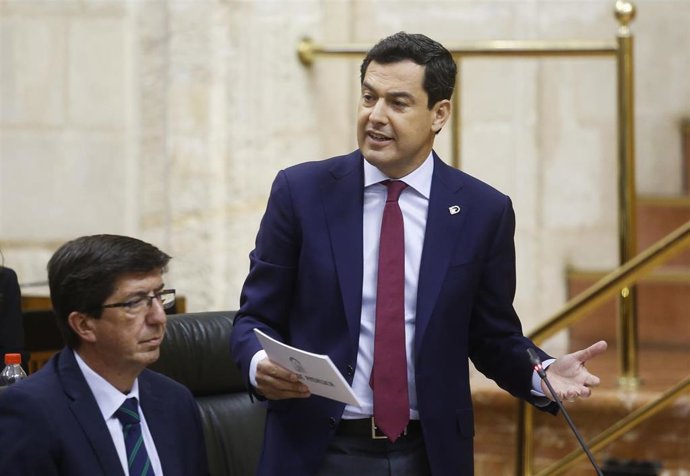 Cádiz.- Moreno asume compromisos de "prosperidad" con el Campo de Gibraltar para "achicar" espacios al crimen organizado