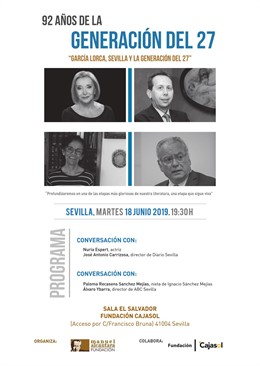 Sevilla.- Cajasol.- Nuria Espert protagoniza el ciclo '92 años de la Generación del 27', centrado en García Lorca