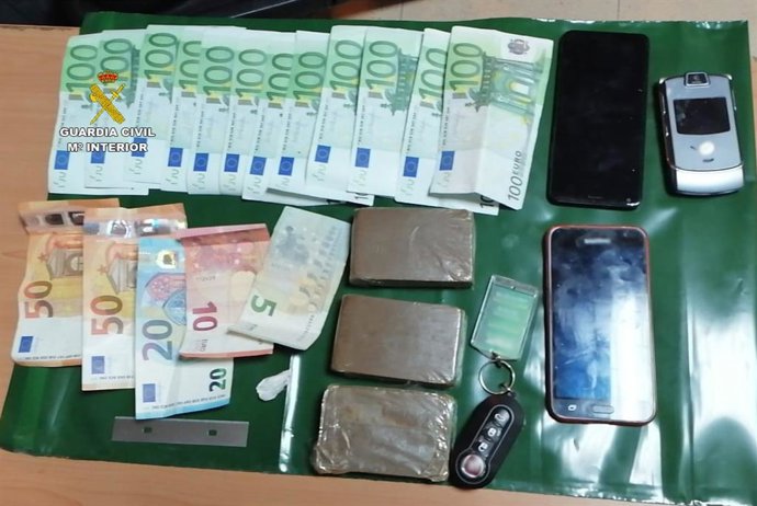 Sucesos.- Detienen a dos hombres en Inca y Felanitx por tráfico de drogas