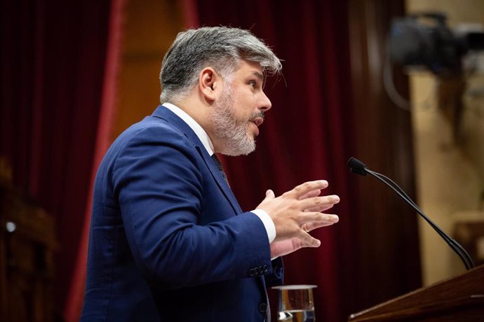 Pleno en el Parlament de Catalunya