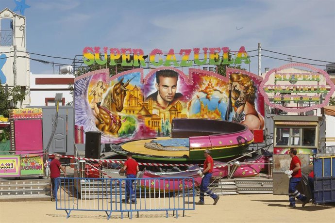 Suceso. Accidente en una atracción en la feria de San José de La Rinconada