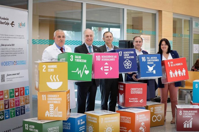 El Hospital Miguel Servet, Fundación Ibercaja y ECODES promocionarán los Objetivos de Desarrollo Sostenible de la ONU