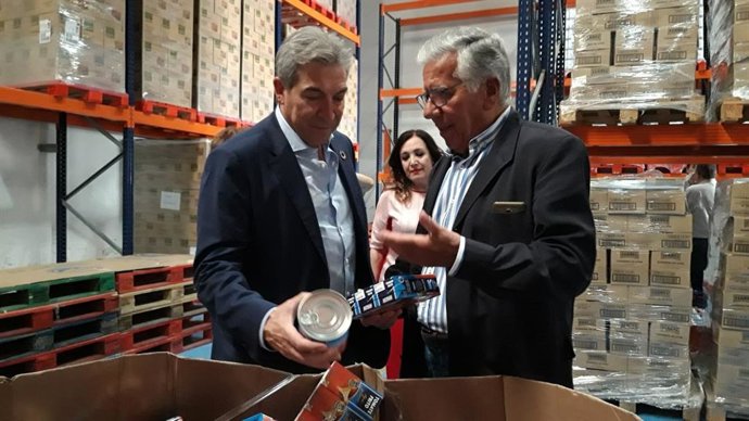 Jaén.-Lucrecio Fernández valora el compromiso de España en la defensa de los programas comunitarios de ayuda alimentaria