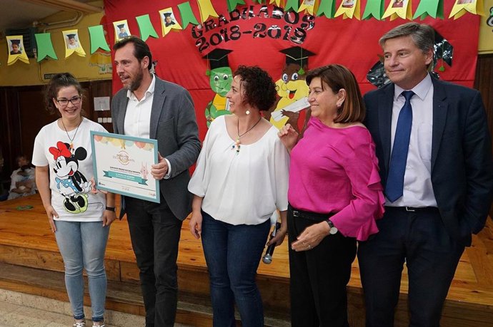 El Ayuntamiento de Valladolid muestra a la escuela El Globo como ejemplo de inserción y colaboración con su barrio