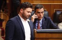 L'abstenció d'ERC guanya sencers com a via més factible perquè Pedro Sánchez superi la investidura al Congrés