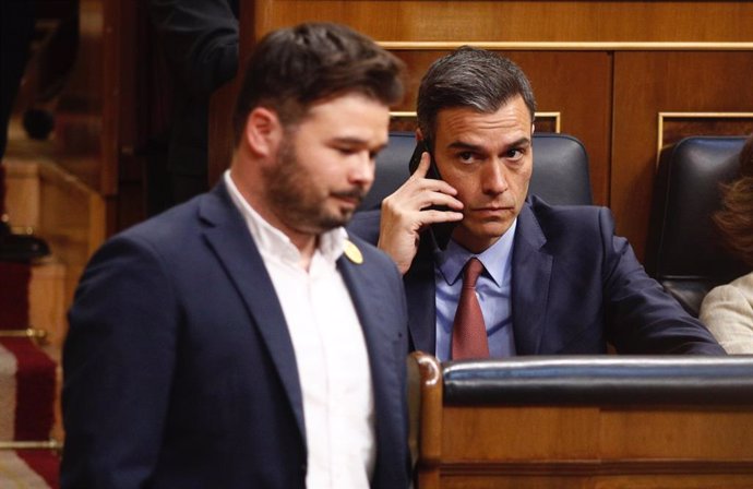L'abstenció d'ERC guanya sencers com a via més factible perqu Pedro Sánchez superi la investidura al Congrés