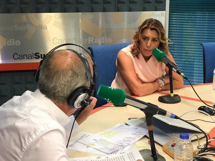 Susana Díaz afirma que PSOE-A intentará hasta el último minuto aliviar los "perjuicios" del presupuesto de las derechas