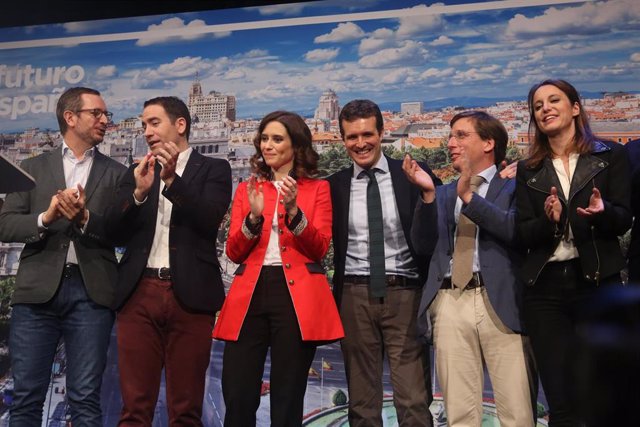 Presentación de los candidatos del PP de Madrid a las elecciones locales y autonómicas de 2019 