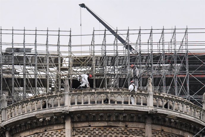 Reconstruction of Notre Dóna'm Cathedral in Paris