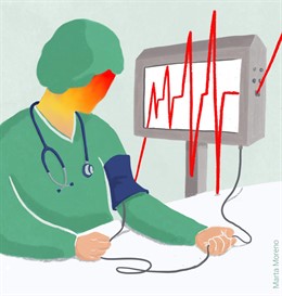 Granada.- Casi la mitad del personal de enfermería del SAS tiene niveles altos del Síndrome de Burnout, según un estudio