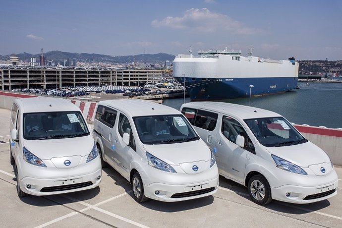Economía/Motor.- La furgoneta eléctrica Nissan e-NV200, fabricada en España, acumula 10.000 pedidos en Europa