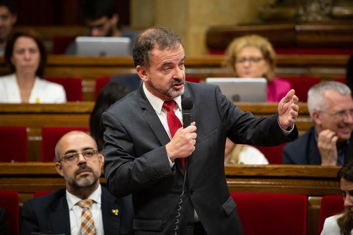 Pleno en el Parlament de Catalunya