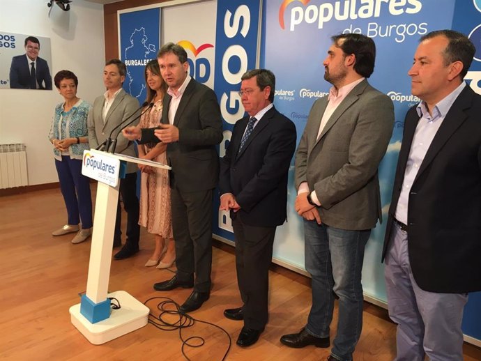 AV.- El PP no descarta mantener la Alcaldía de Burgos si Cs rectifica su postura